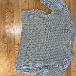 Pacsun LA Hearts Gray Semi-Cropped Sweater